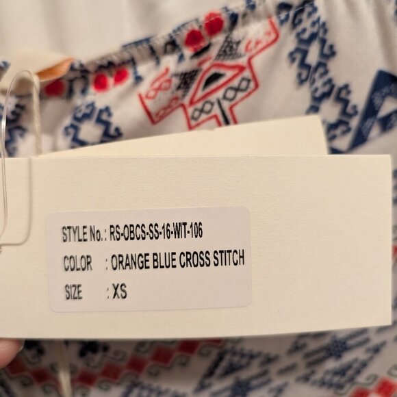 NWT ROCOCO SAND PRINTED ONE PIECE HALTER NECK SWIMSUIT SZ XS - Picture 10 of 11